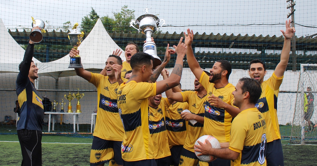 Boca Juniors campeão da Copa Futebol Mogiano Série Prata